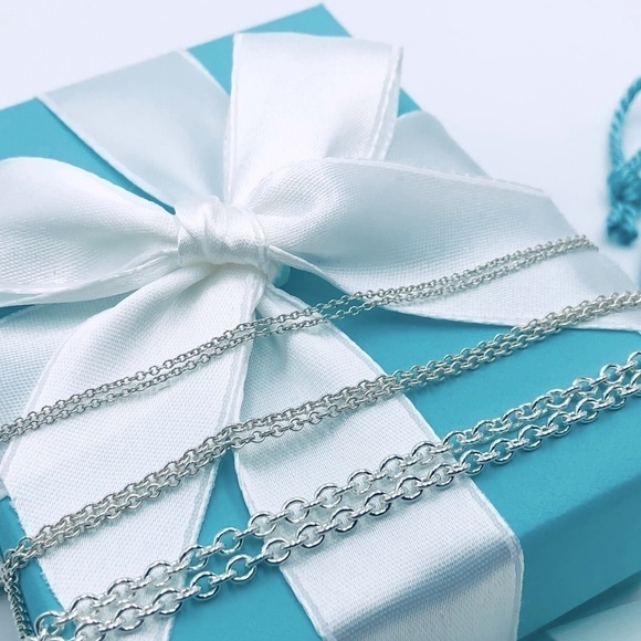 NWT Tiffany & Co. 24” Huge 3 mm Rolo Chain Link Necklace with PACKAGING - Picture 8 of 10